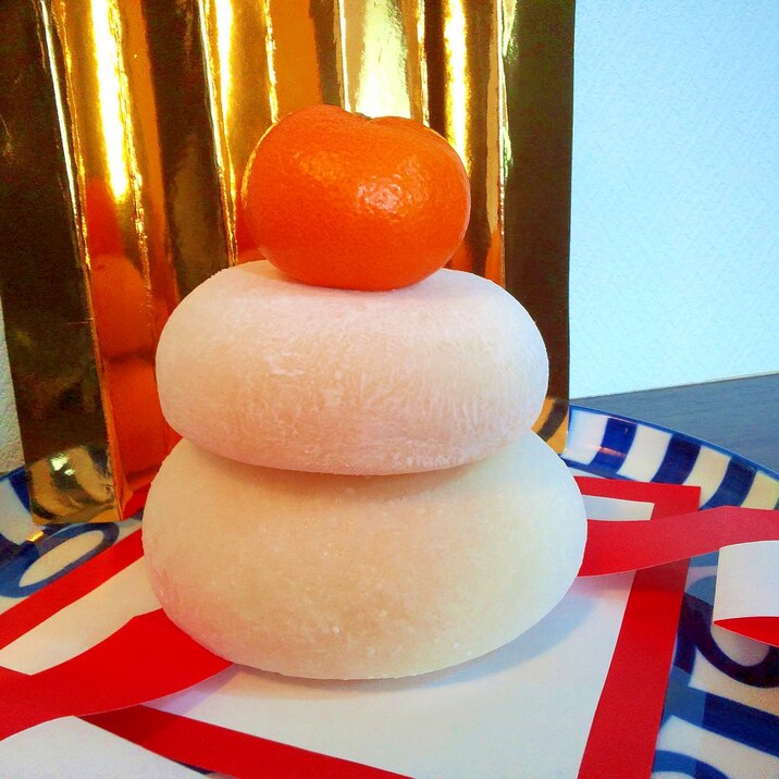 Hbでついたら丸めて 鏡餅 レシピ 作り方 By しゅうくりいむ 楽天レシピ Hbでついたら丸めて 鏡餅 レシピ 作り方 By しゅうくりいむ 楽天レシピ